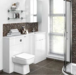 Ensuite refit - pink fitted furniture (not sanitary wear)??