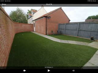 What could be done to make this garden more private and less awful?