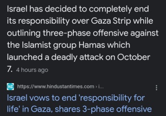 What does 'ceasing responsibility for life' mean?