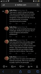 Trans/gender activists/ideologists/believers complain of being cancelled.