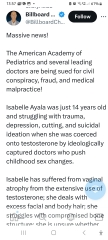 American Academy of pediatrics is being sued for fraud