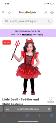 Toddler Halloween outfit not scary enough?
