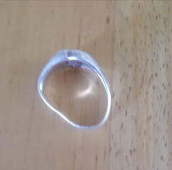 How has this ring got bent like this overnight???!