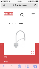Kitchen tap - with an extra bit