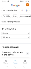 A carrot is NOT a suitable vegetable