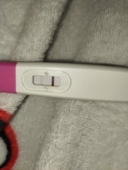 Faint positive or Evaporation line?