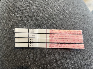 Evap or faint positive??