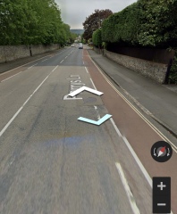 Cyclists cycle lane distance?