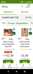Do supermarkets exclude cheaper products from online shopping availablity?