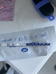 Possible positive after miscarriage?