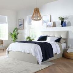 Ideas for sad, clinical, bare bedroom