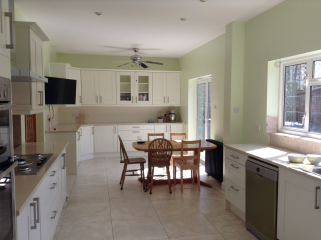 Which colour paint would be nice and cheerful/ bright with white kitchen?