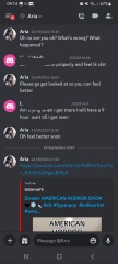 Partner cheating to a,woman on discord