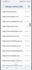 Website data