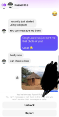 Friend scammed by fake celeb online