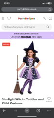 Toddler Halloween outfit not scary enough?