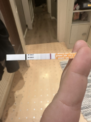 4 Weeks 2/3 days. Faint Tests