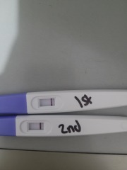 Pregnancy test is getting lighter everyday