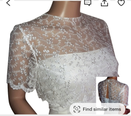 Find a top to go with this skirt - wedding!