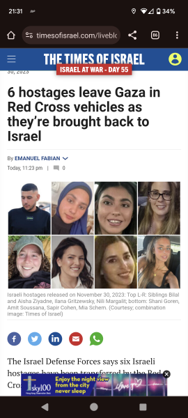 Israelis held hostage (part 2)