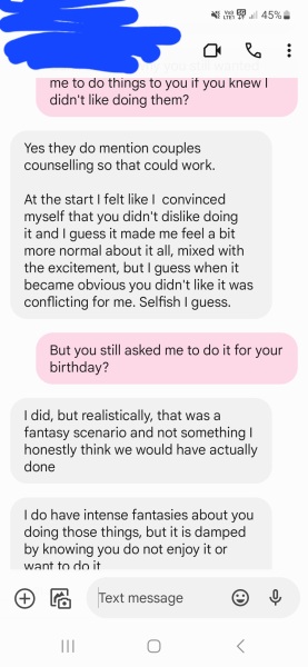 Found out my partner has been messaging doms/escorts our entire relationship