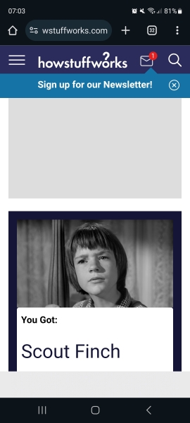 Quiz - Which literary character are you?
