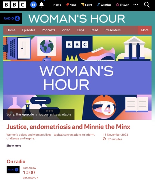 Endometriosis charity hire a TW as CEO