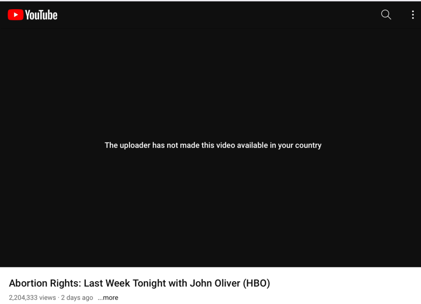 John Oliver has become a terf?