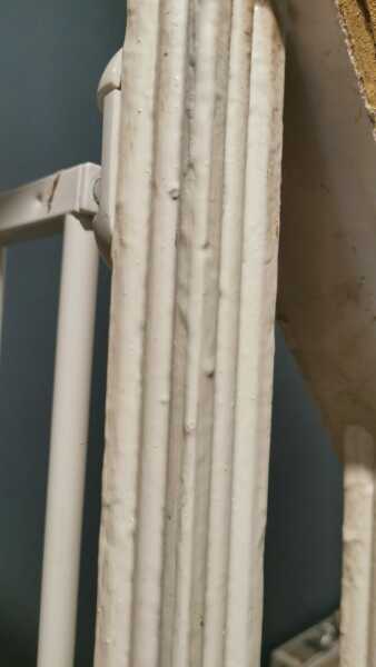 Old banister, layers of gloss. Lead paint! Help 😭