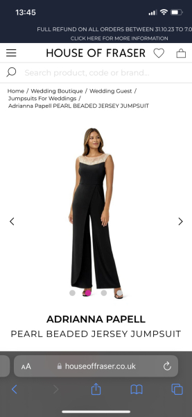 August 2024: wedding guest: Scottish island. Outfit required.