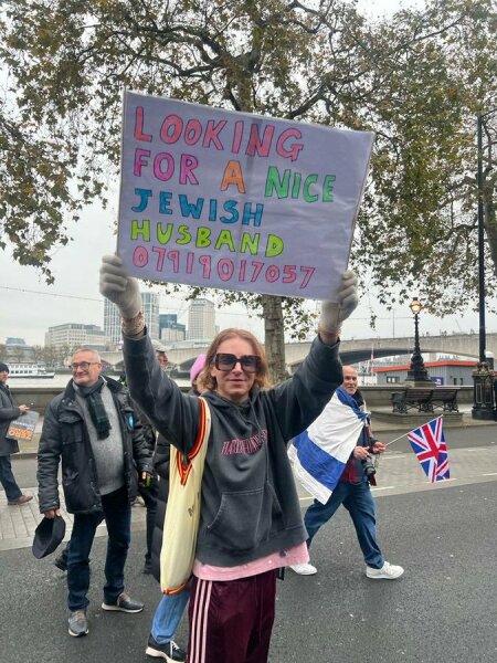 Shocked by the racist signs at marches
