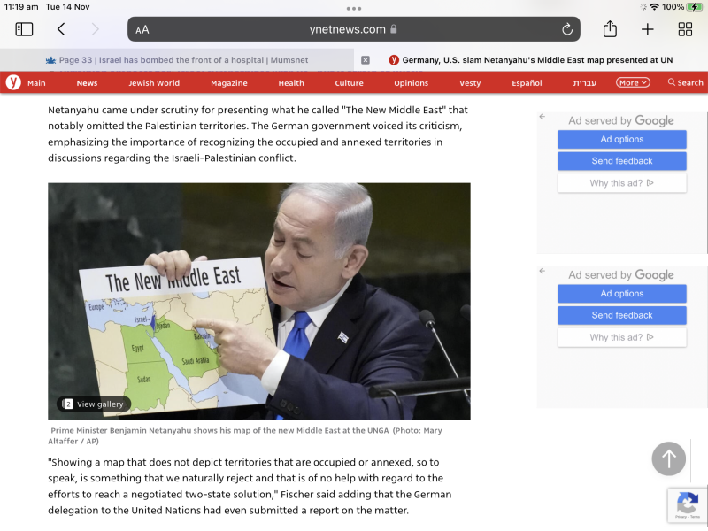 Be aware of misinformation seen regarding Palestine