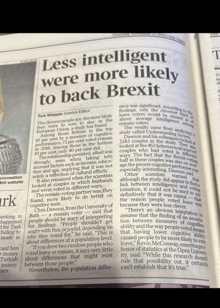 To think that net immigration…