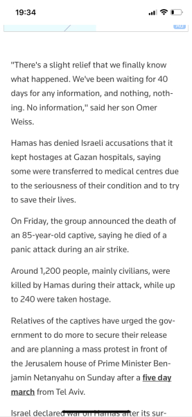 Israel has bombed the front of a hospital / 2