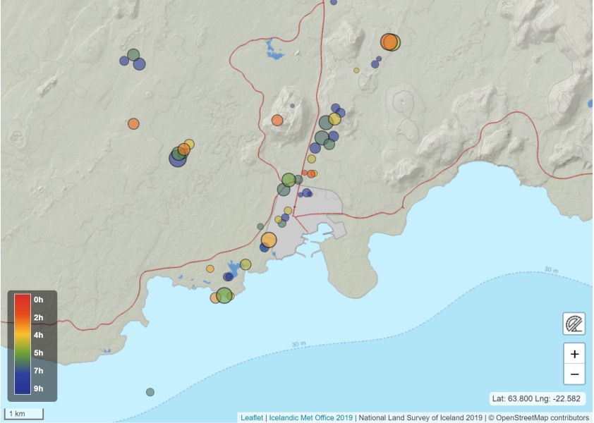 Iceland - possible eruption due near the Blue Lagoon