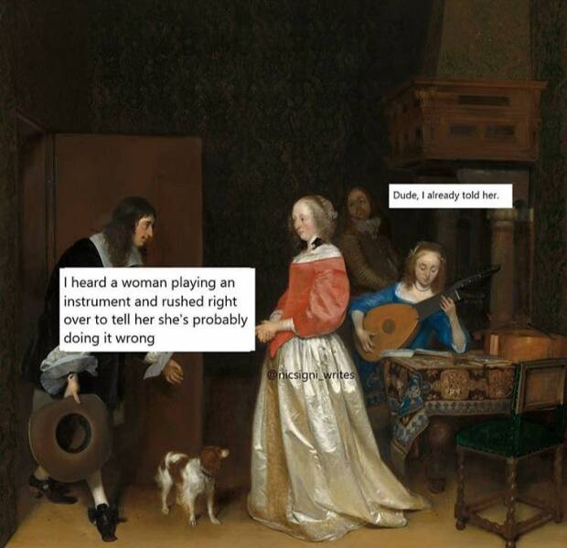 Problem with person at hobby group