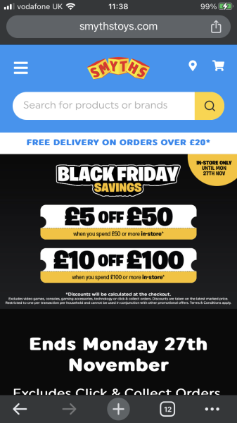 Thread 12 - the one where we're hoping for mega Hotel Chocolat bargains