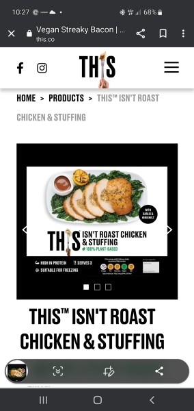 Vegan substitute for Turkey