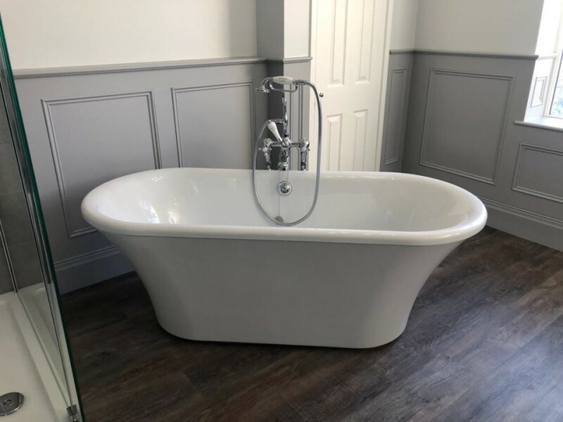Panelling in the bathroom. Is it hard to keep clean?