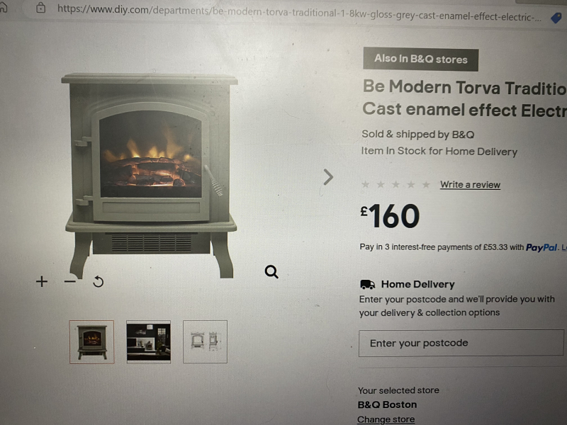Electric burner in newish house...