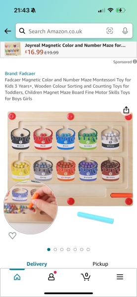 Like a jigsaw but not a jigsaw for 2.5yo