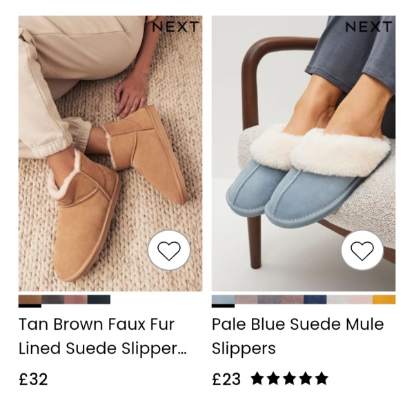Husband called my new slippers 'you've let yourself go' slippers.