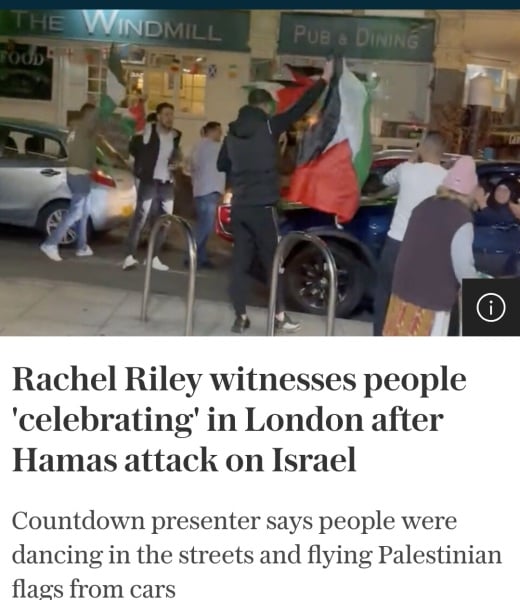 Shocked by the racist signs at marches