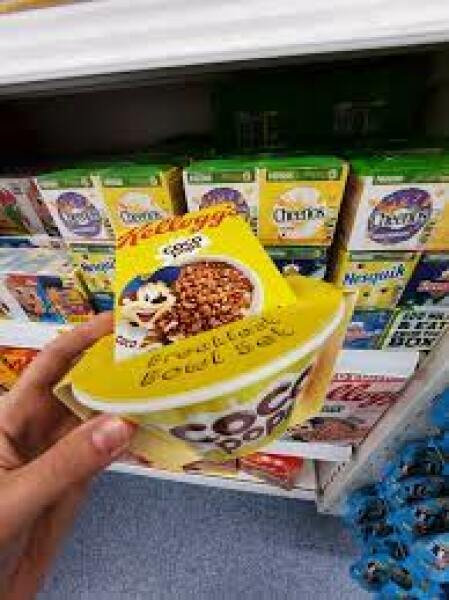 Those mini boxes of Coco pops as a stocking filler...