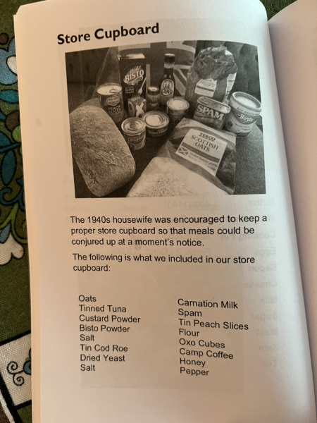 World War 2 Rationing Challenge: too much food?