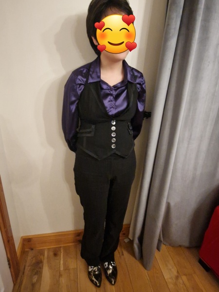 Teenage dd wants to wear a suit for prom