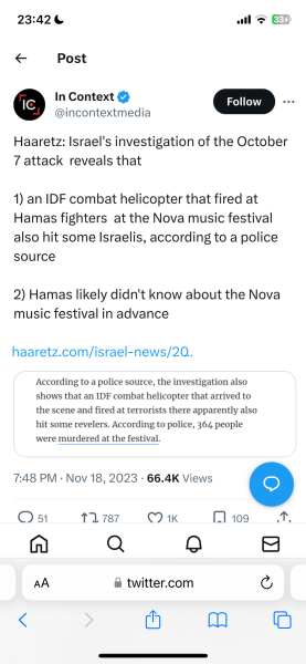 Be aware of misinformation seen regarding Palestine