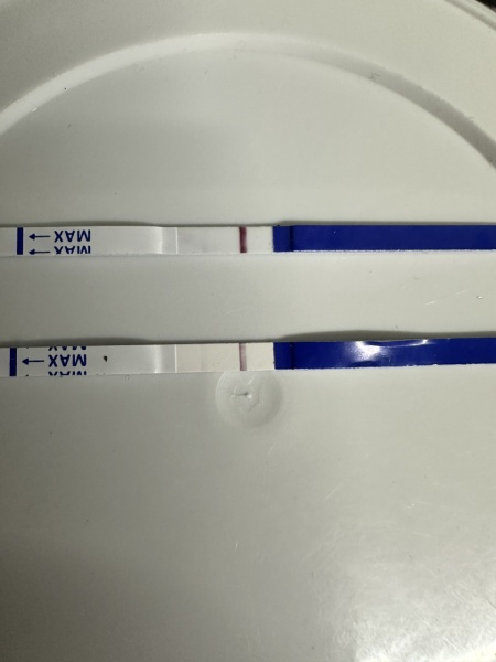 Positive test only at night