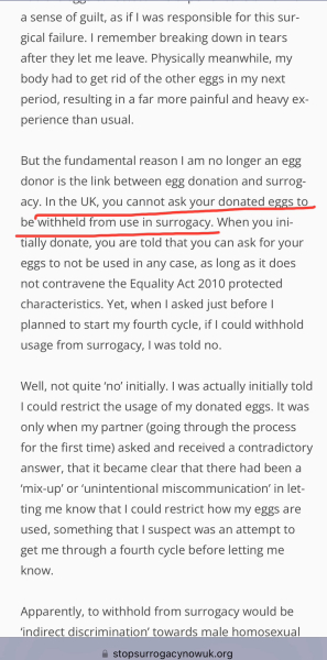 Egg Donation - Preferences