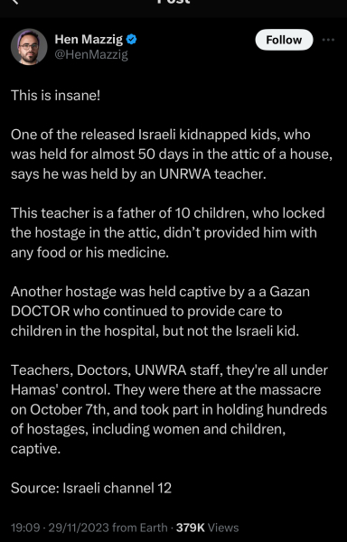 Israelis held hostage (part 2)